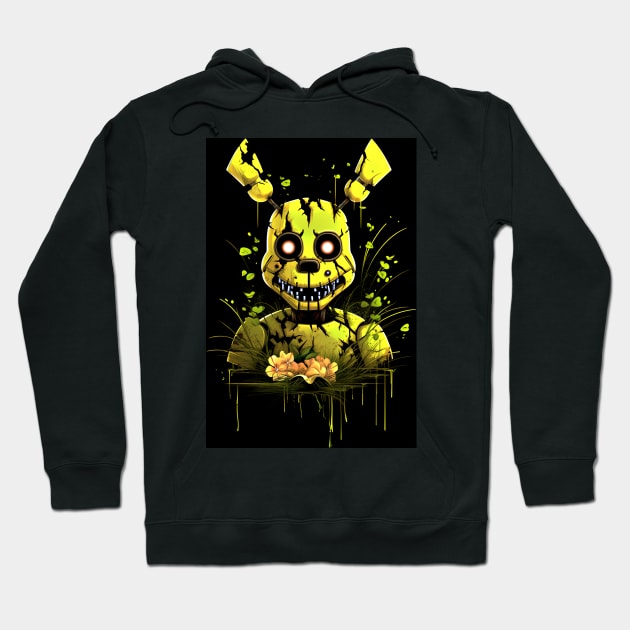 Afton Springtrap: Dredges Hoodie by shecamefromcyberspace@gmail.com